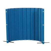 Quiet Divider® with Sound Sponge® 48″ x 6′ Wall – Blueberry